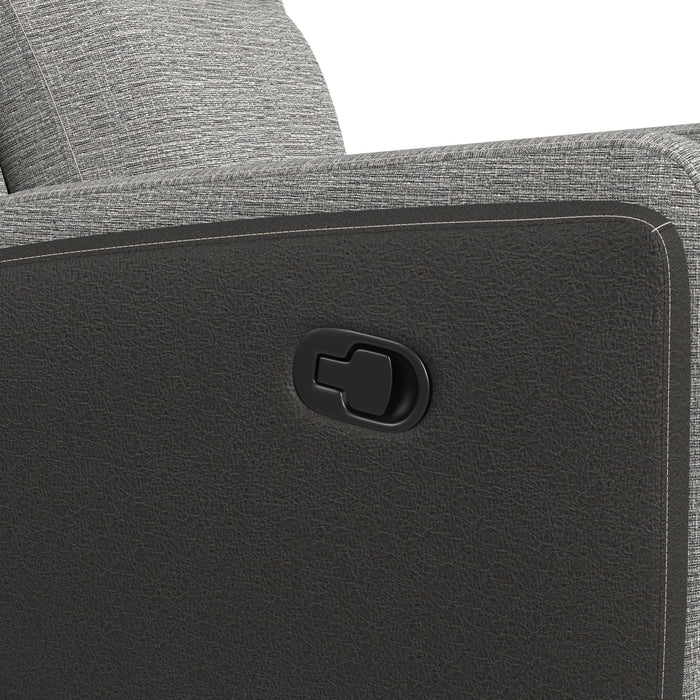 Hornet Motion Glider Recliner in Rancho Grey - Jack’s Furniture and More (Laredo, TX)