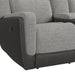 Hornet Motion Loveseat with Console in Rancho Grey - Jack’s Furniture and More (Laredo, TX)