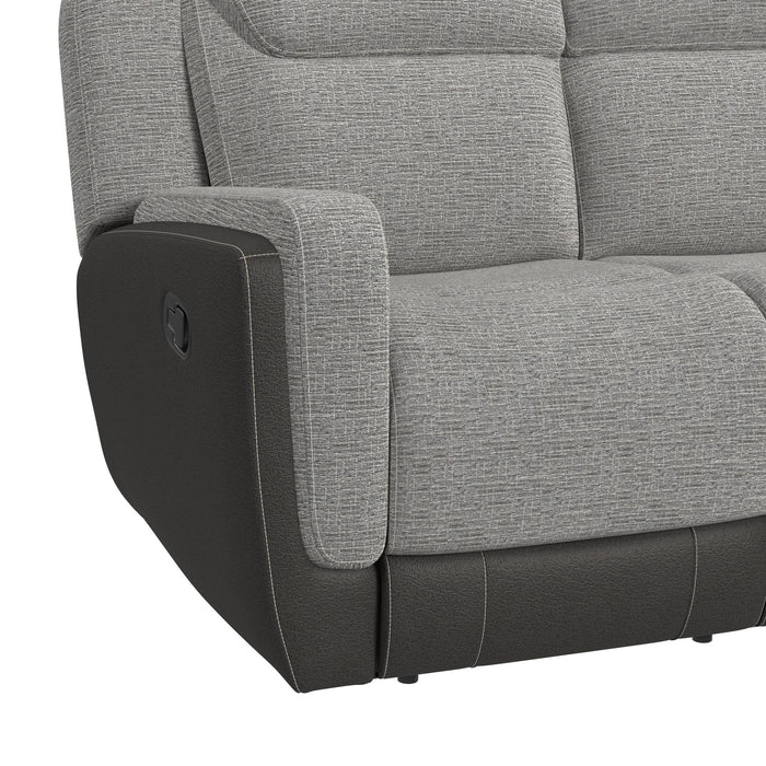 Hornet Motion Sofa in Rancho Grey - Jack’s Furniture and More (Laredo, TX)