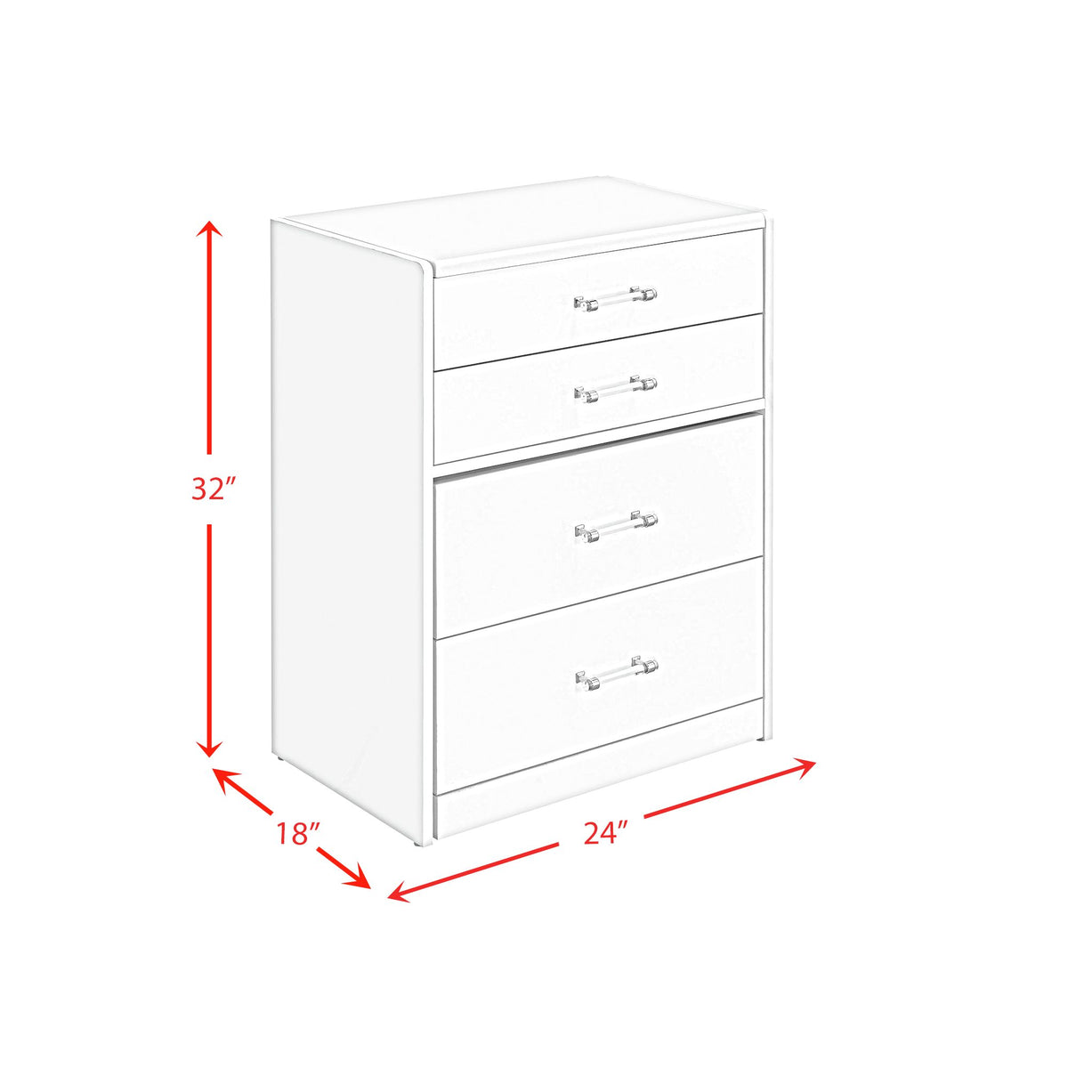 Irvine Mini Dressing Table with Stool, LED and USB in Glossy White