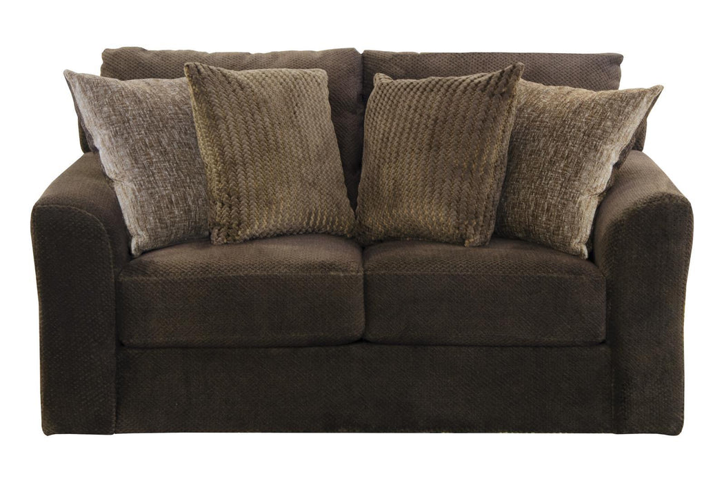 Jackson Furniture Midwood Loveseat in Chocolate/Mocha image