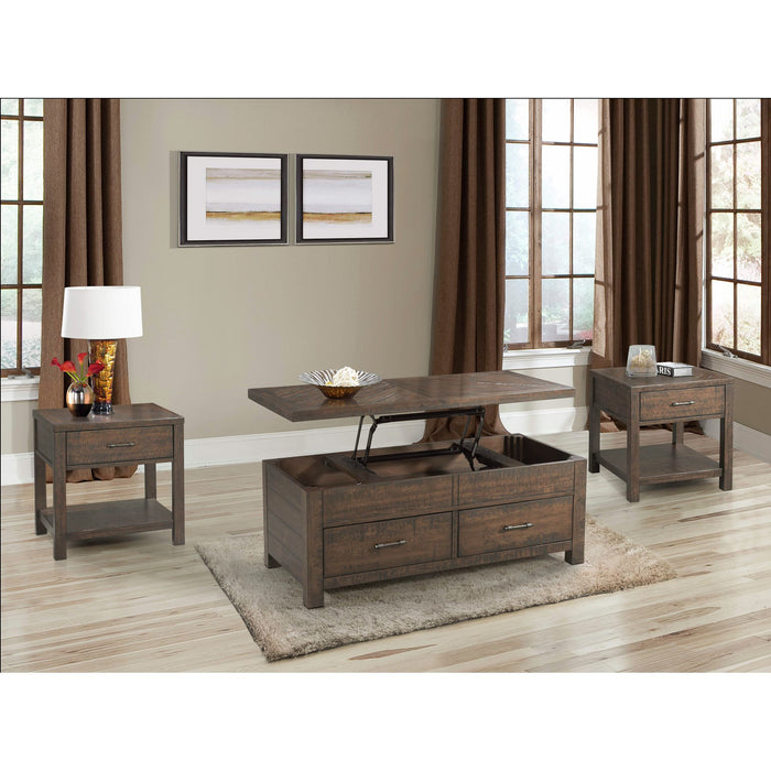 Jax 3PC Occasional Table Set-Lift Top Coffee & Two End Tables - Jack’s Furniture and More (Laredo, TX)