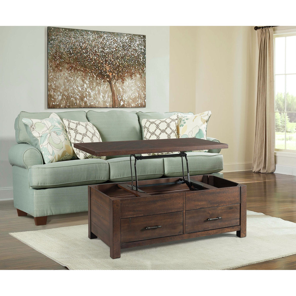 Jax Coffee Table W/Lift Top - Jack’s Furniture and More (Laredo, TX)
