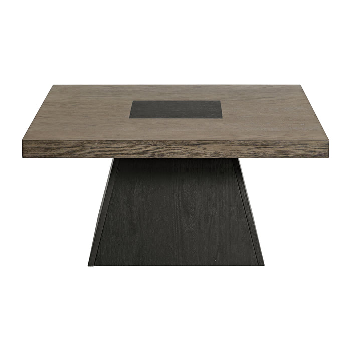 Jemma Coffee Table in Grey and Dark Espresso - Jack’s Furniture and More (Laredo, TX)