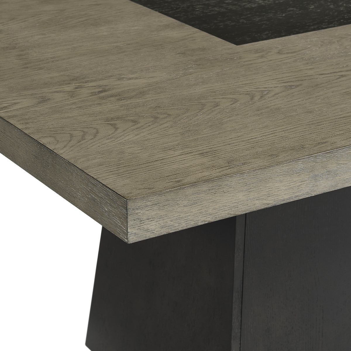 Jemma Coffee Table in Grey and Dark Espresso - Jack’s Furniture and More (Laredo, TX)