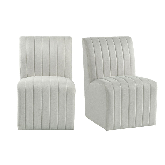 Jemma Standard Height Dining Set in Grey-Square Table and Four Chairs - Jack’s Furniture and More (Laredo, TX)