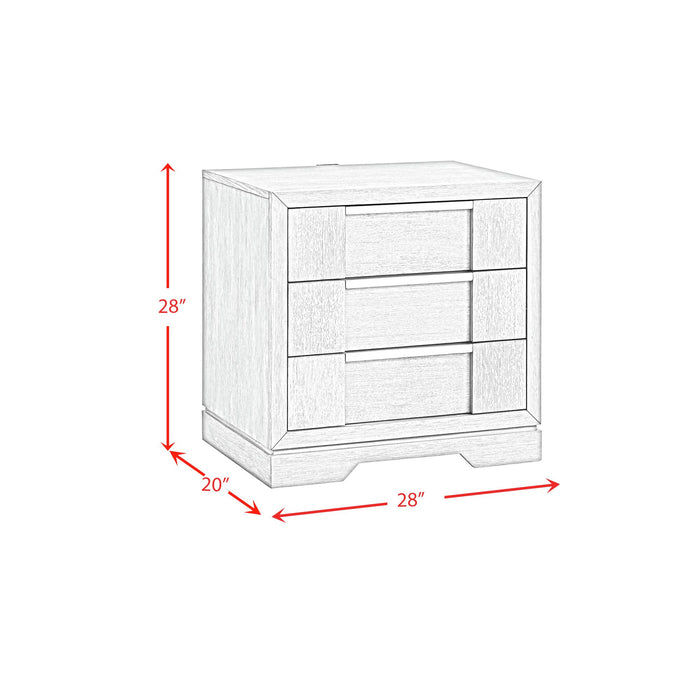 Kelis Panel Bedroom Set with LED - Jack’s Furniture and More (Laredo, TX)