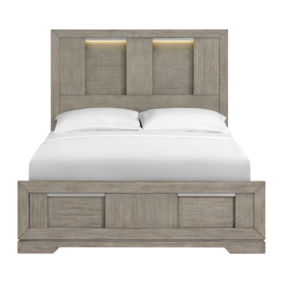 Kelis Panel Bed with LED