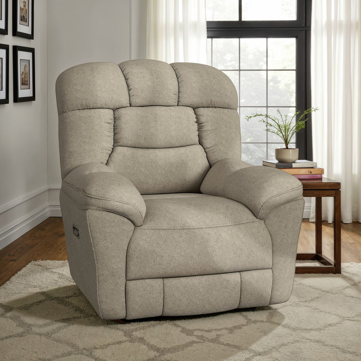 Kelsey P3 Recliner, zero gravity, memory foam in Bama Toast - Jack’s Furniture and More (Laredo, TX)