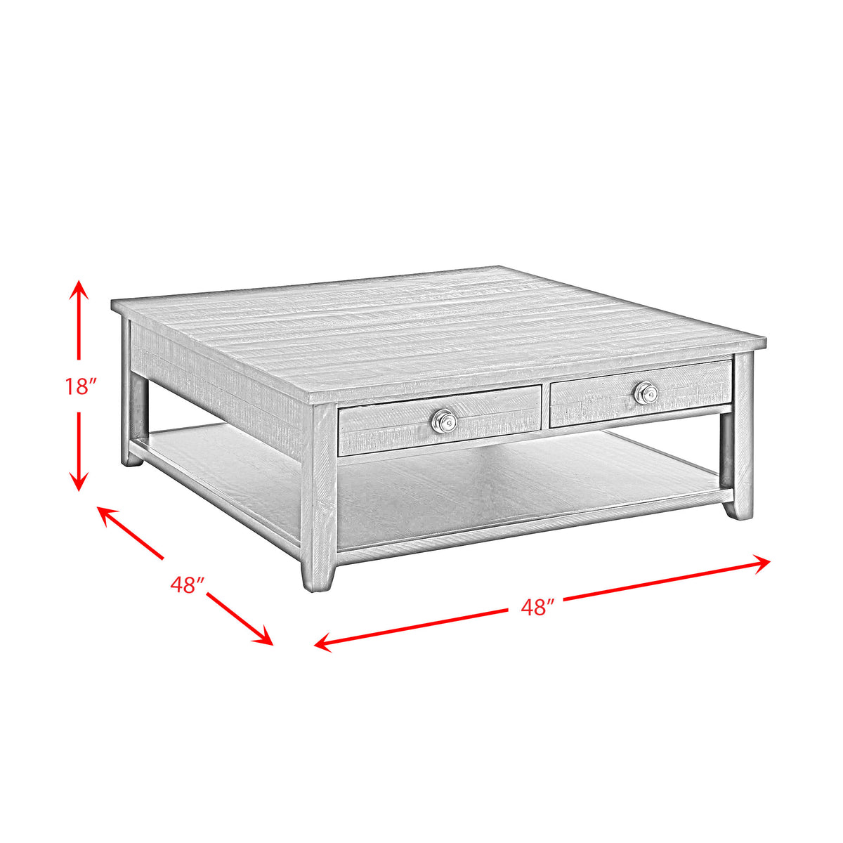 Kendyl Occasional Square Coffee Table - Jack’s Furniture and More (Laredo, TX)