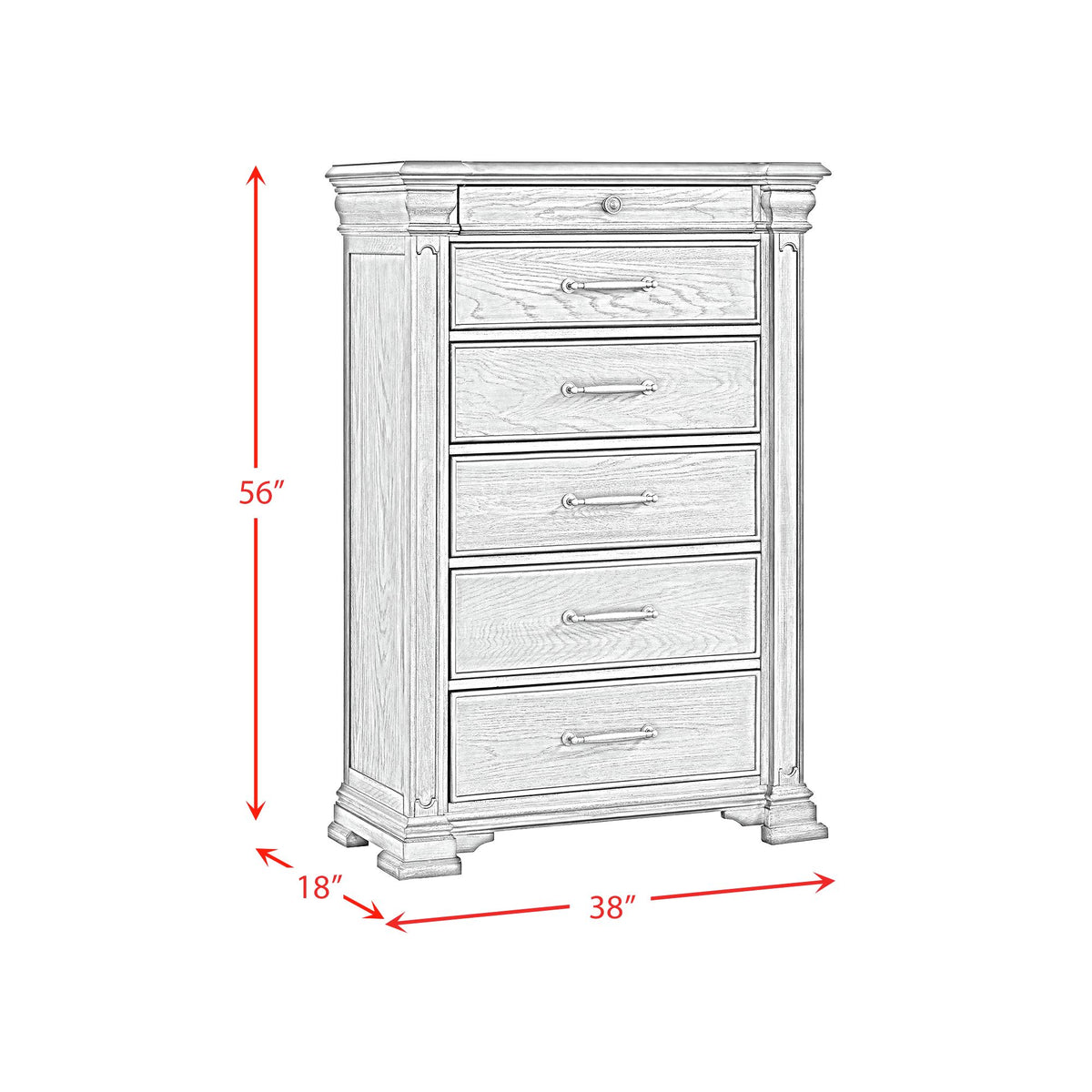 Kings Court Storage Bedroom Set - Jack’s Furniture and More (Laredo, TX)
