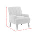 Kiwi Chair with Channel Back in Palmer Grey - Jack’s Furniture and More (Laredo, TX)