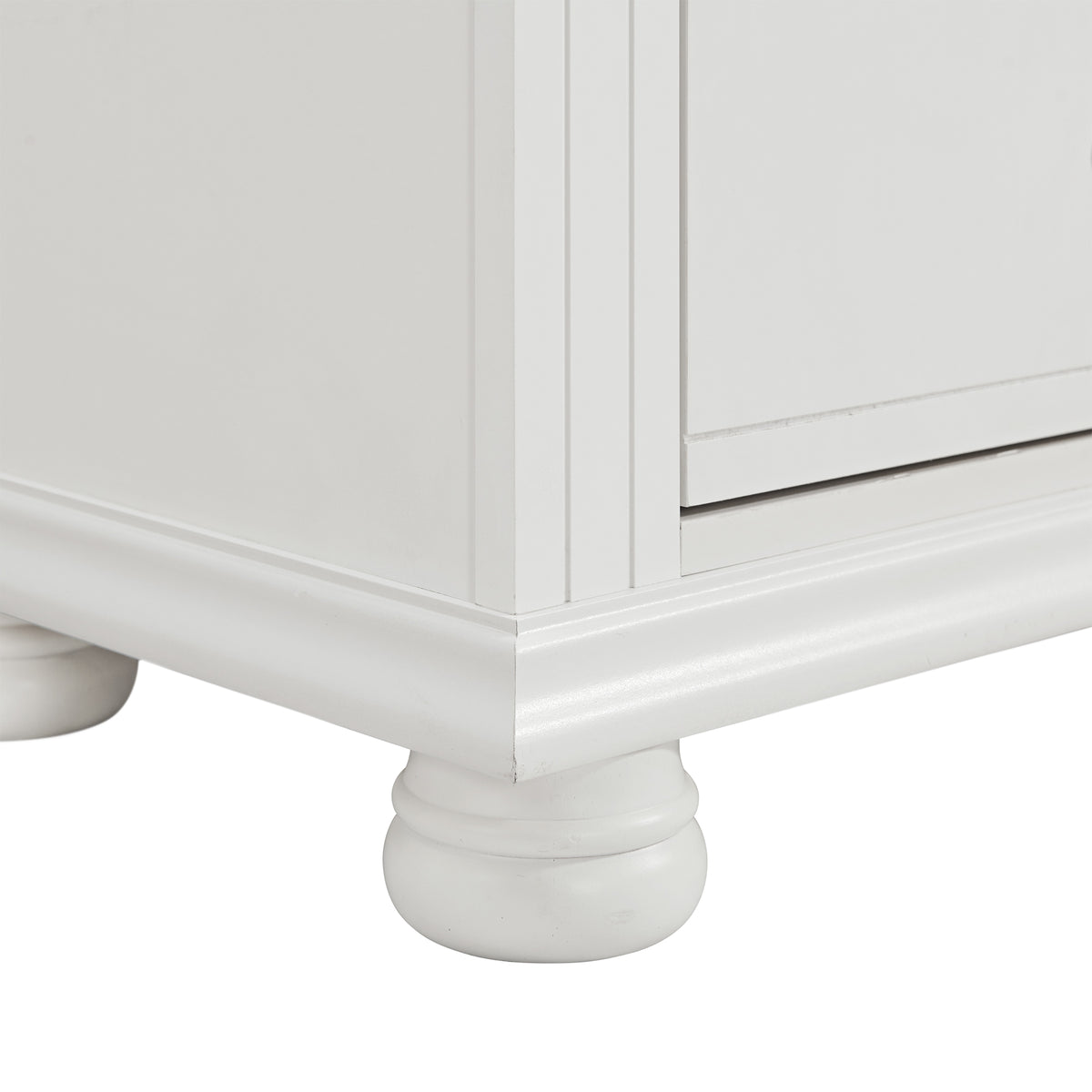 Kona 1-Drawer Nightstand in White - Jack’s Furniture and More (Laredo, TX)