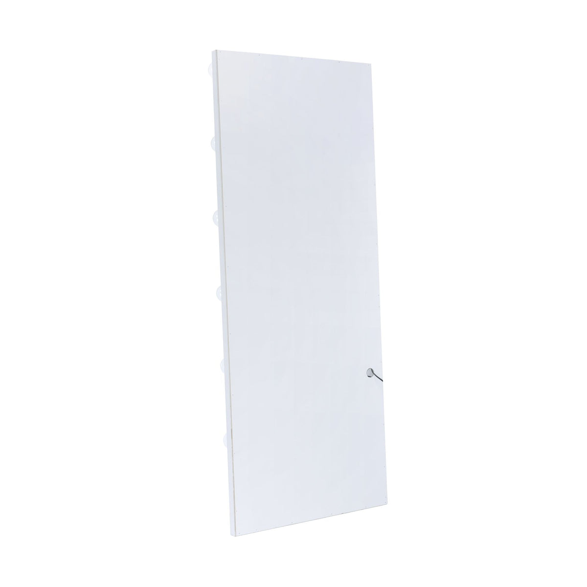Lindy Floor Mirror with Lights in White - Jack’s Furniture and More (Laredo, TX)