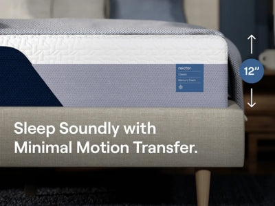 Nectar Classic Memory Foam 5.1 Mattress - Jack’s Furniture and More (Laredo, TX)