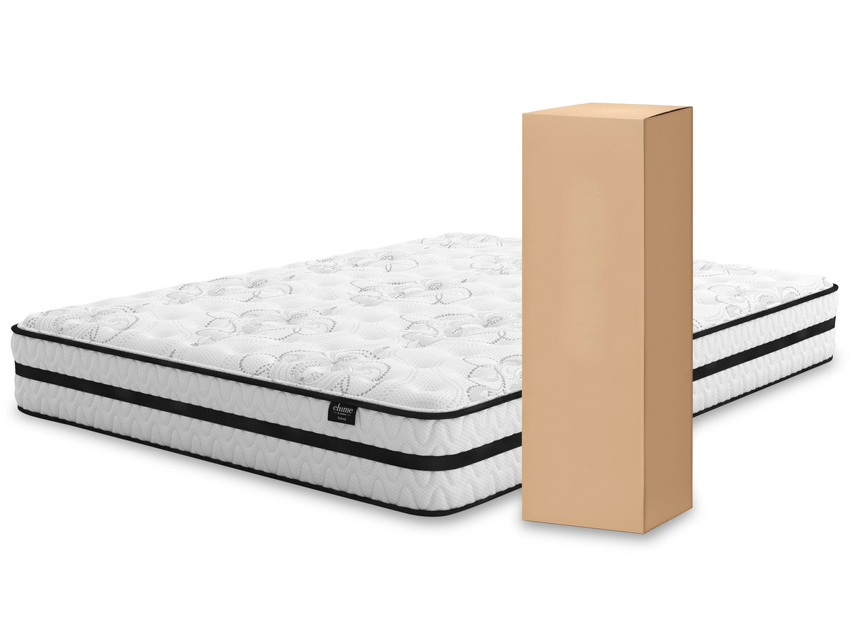 Chime 10 Inch Hybrid Mattress Package - Jack’s Furniture and More (Laredo, TX)