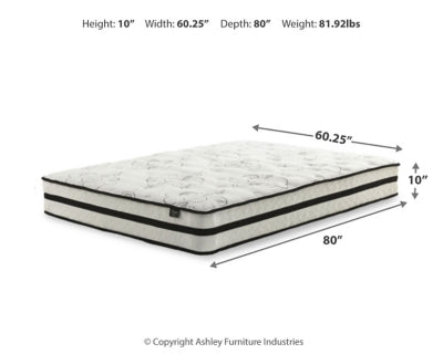 Chime 10 Inch Hybrid Mattress in a Box - Jack’s Furniture and More (Laredo, TX)