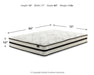 Chime 10 Inch Hybrid Mattress Package - Jack’s Furniture and More (Laredo, TX)