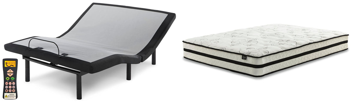 Chime 10 Inch Hybrid Mattress Package - Jack’s Furniture and More (Laredo, TX)
