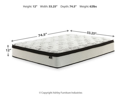 Chime 12 Inch Hybrid Mattress in a Box - Jack’s Furniture and More (Laredo, TX)