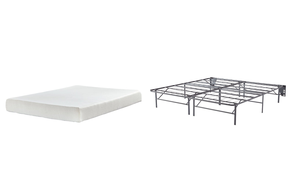 Chime 8 Inch Memory Foam Mattress Set - Jack’s Furniture and More (Laredo, TX)