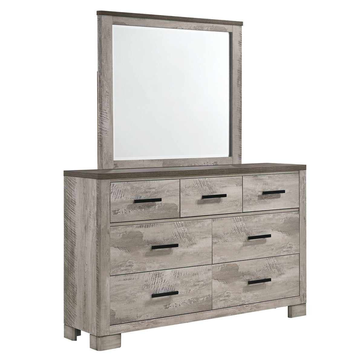Millers Cove 7-Drawer Dresser with Mirror - Jack’s Furniture and More (Laredo, TX)