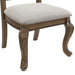 Madison Park Dining Side Chair with Beige Fabric in Walnut (2 Per Carton) - Jack’s Furniture and More (Laredo, TX)