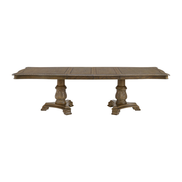 Madison Park Rectangular Dining Table with 2 18" Leaves in Walnut - Jack’s Furniture and More (Laredo, TX)