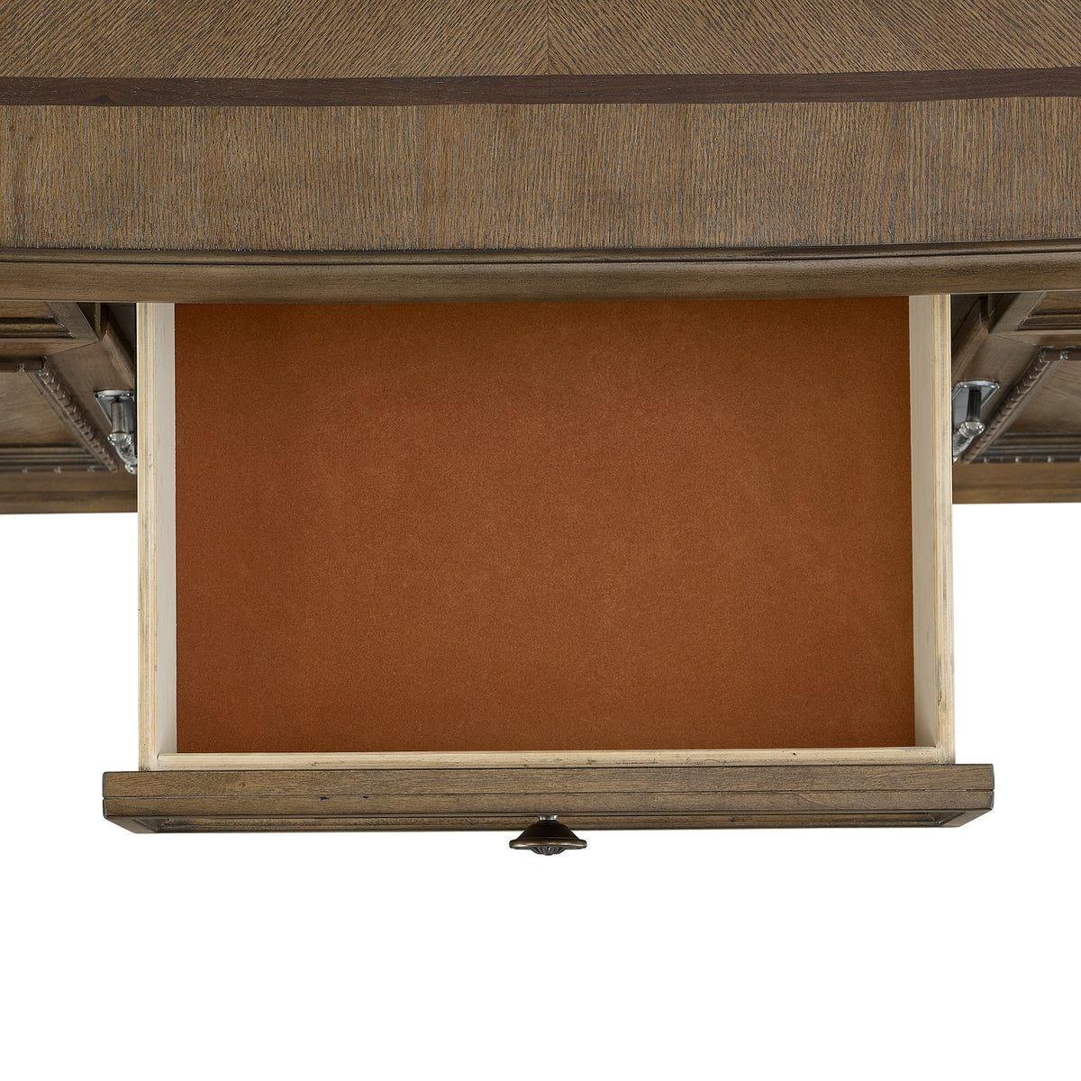 Madison Park Server and Hutch with LED in Walnut - Jack’s Furniture and More (Laredo, TX)