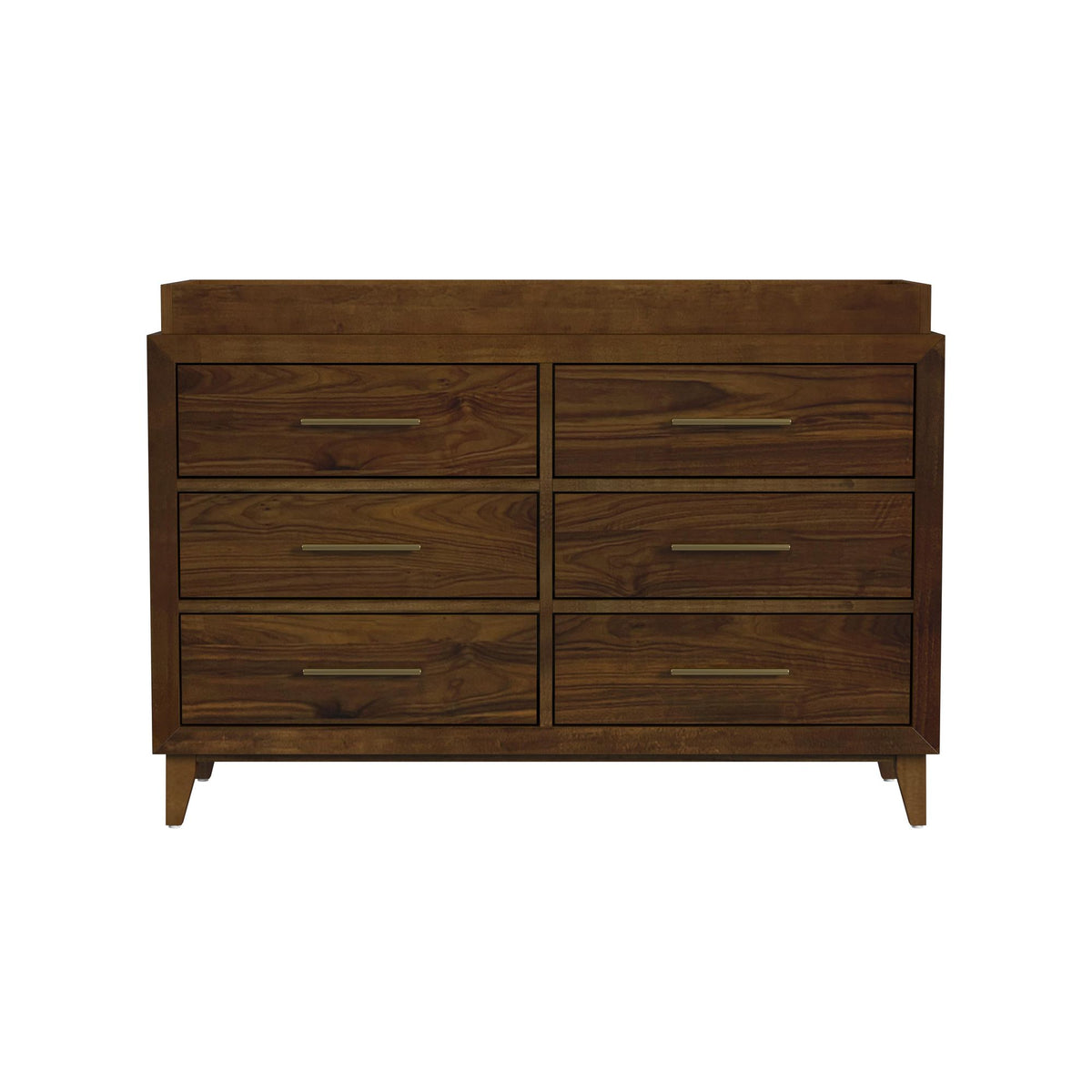 Malia Dresser and Topper in Walnut - Jack’s Furniture and More (Laredo, TX)