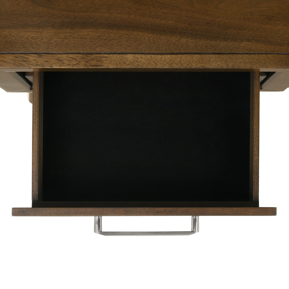 Malibu Bench with Grey Fabric in Walnut - Jack’s Furniture and More (Laredo, TX)