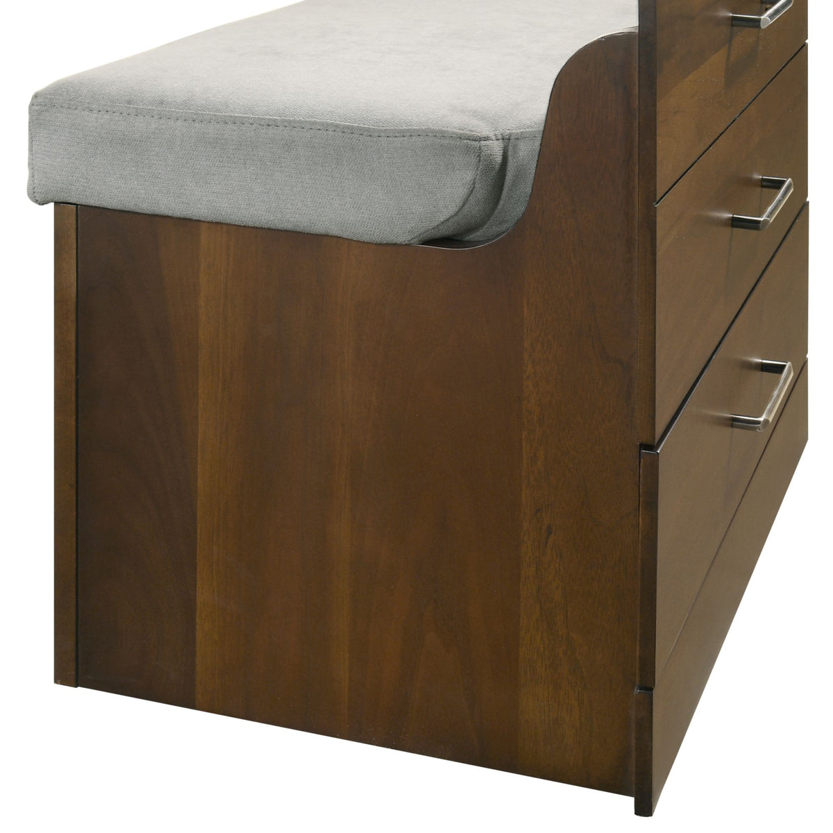 Malibu Dressing Table in Walnut - Jack’s Furniture and More (Laredo, TX)