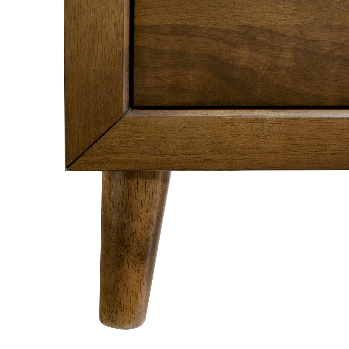 Malibu 2-Drawer Nightstand in Walnut - Jack’s Furniture and More (Laredo, TX)