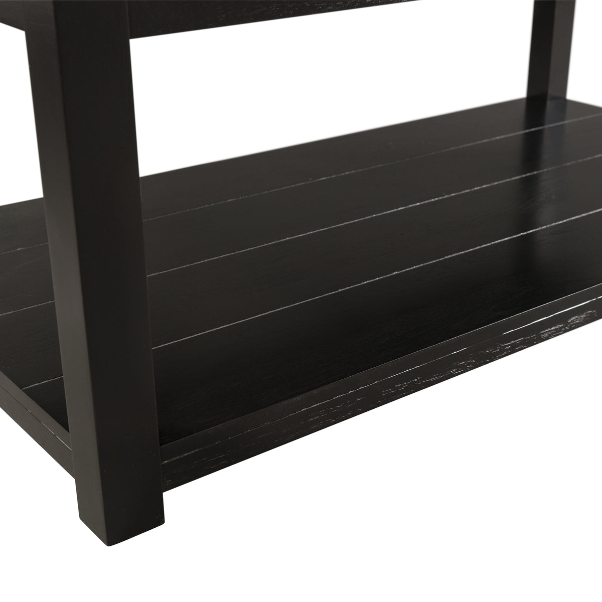 Marcello w/ White Top - Rectangular Coffee Table W/Casters