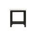 Marcello w/ White Top - End table - Jack’s Furniture and More (Laredo, TX)