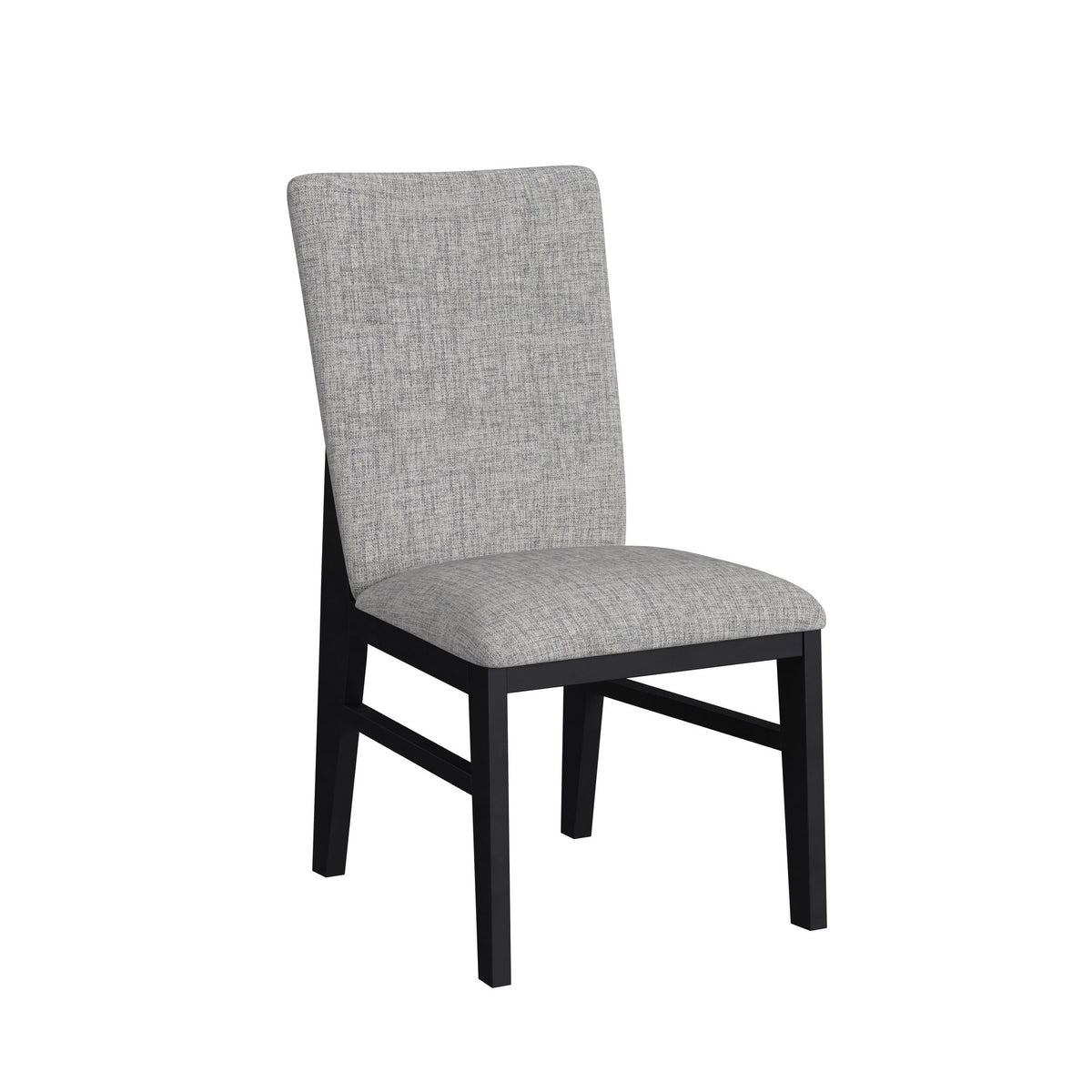Marlene Standard Height Dining Set in Black-Table and Four Chairs - Jack’s Furniture and More (Laredo, TX)