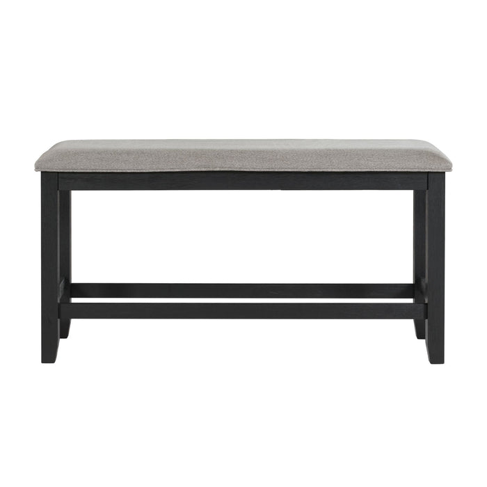 Martin 6 PC Counter Set (Black Base) - Jack’s Furniture and More (Laredo, TX)