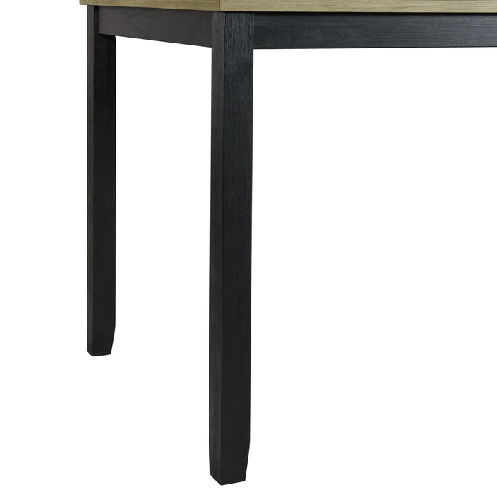 Martin 5 Pc Counter Set (Black Base) - Jack’s Furniture and More (Laredo, TX)