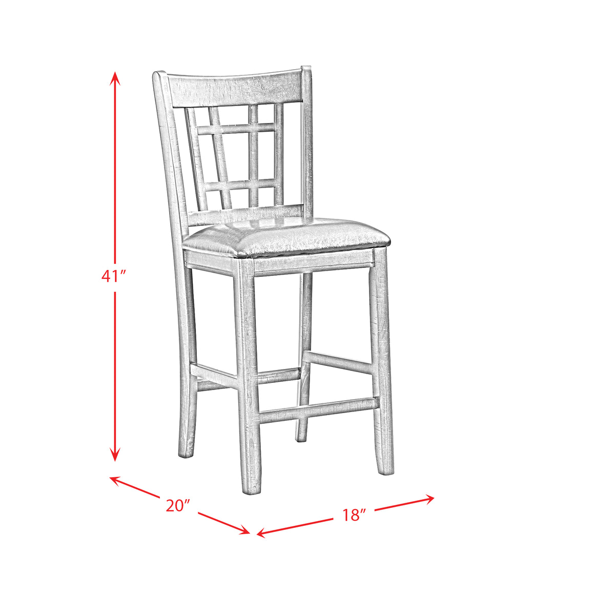 Max Side Chair (2 Per Pack) - Jack’s Furniture and More (Laredo, TX)