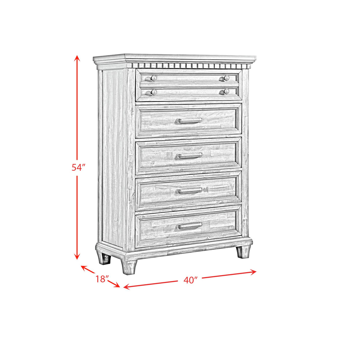 McCoy 5-Drawer Chest - Jack’s Furniture and More (Laredo, TX)