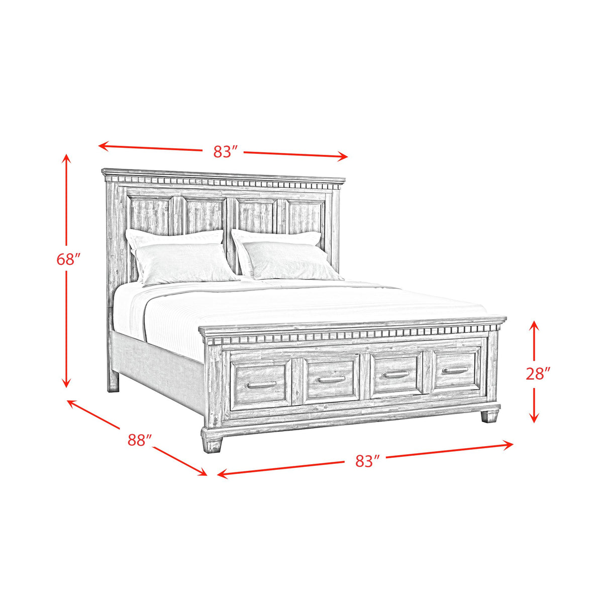 McCoy Storage Bed - Jack’s Furniture and More (Laredo, TX)