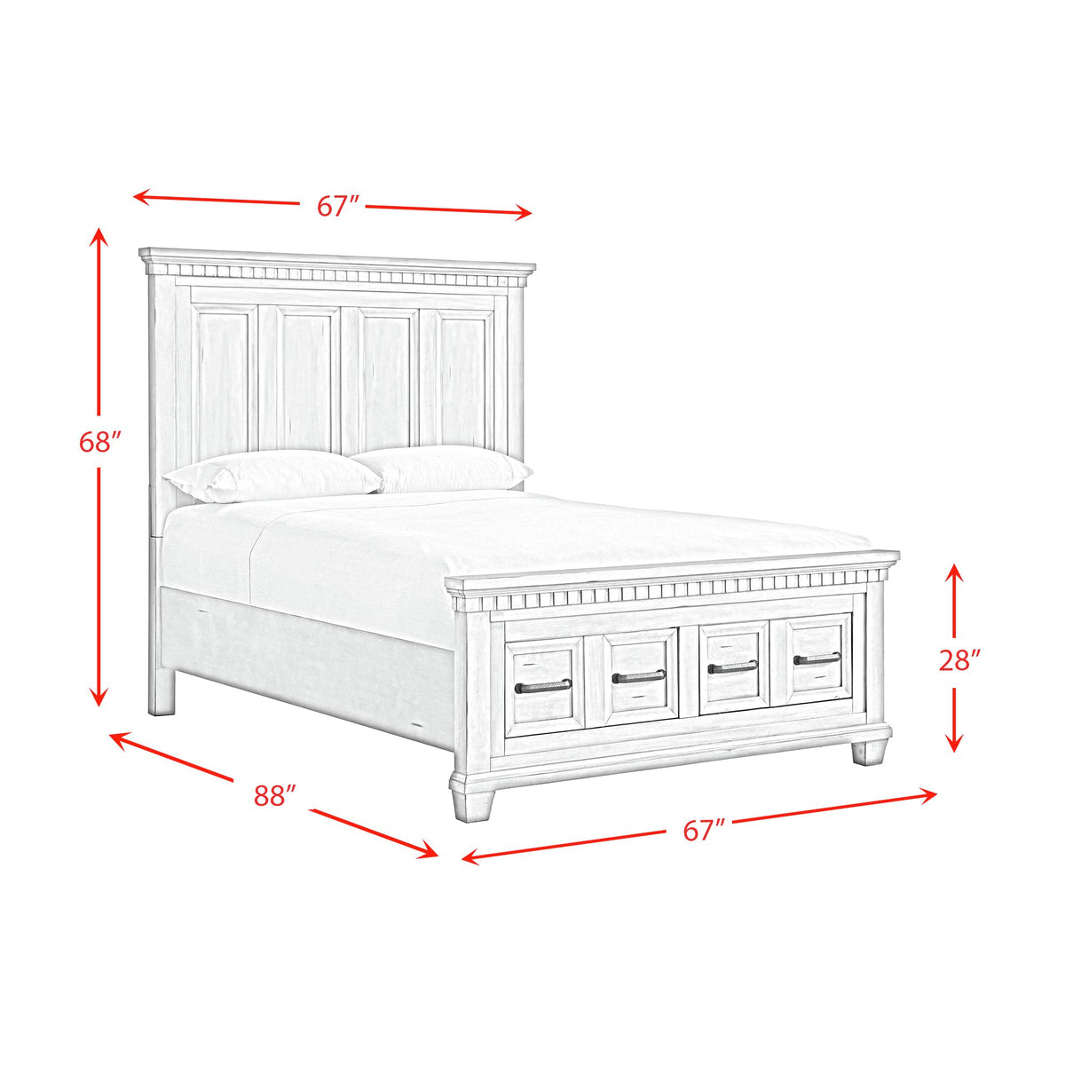 McCoy Storage Bed - Jack’s Furniture and More (Laredo, TX)
