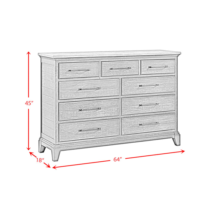 Montrose Dresser in Espresso & Brown - Jack’s Furniture and More (Laredo, TX)