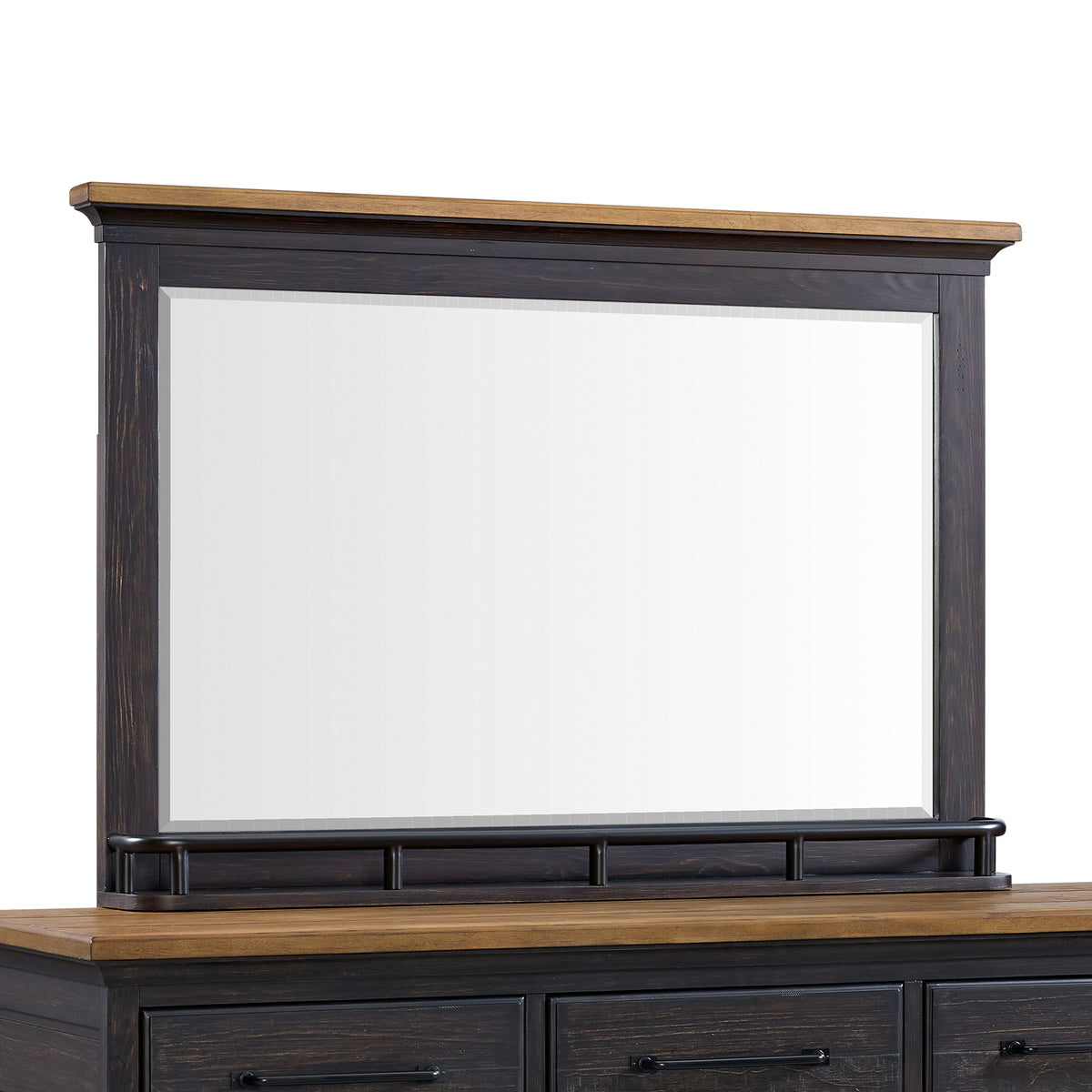 Montrose Storage Bedroom Set in Espresso & Brown