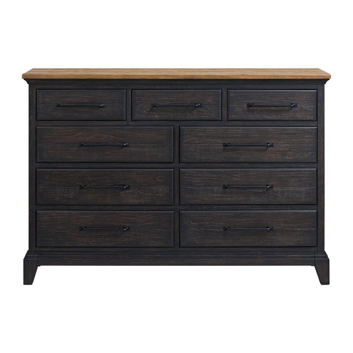 Montrose Dresser in Espresso & Brown - Jack’s Furniture and More (Laredo, TX)