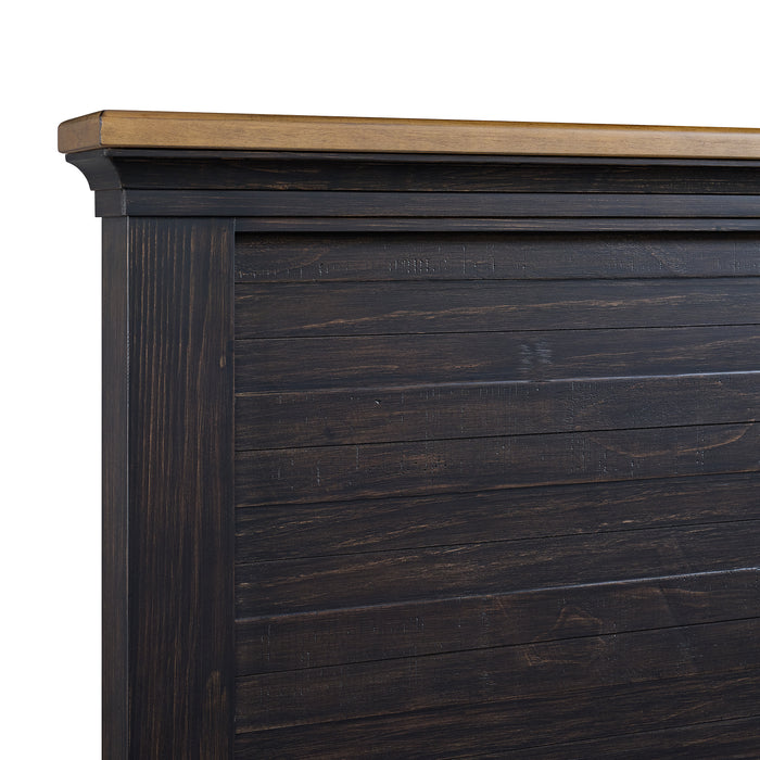 Montrose Storage Bedroom Set in Espresso & Brown - Jack’s Furniture and More (Laredo, TX)