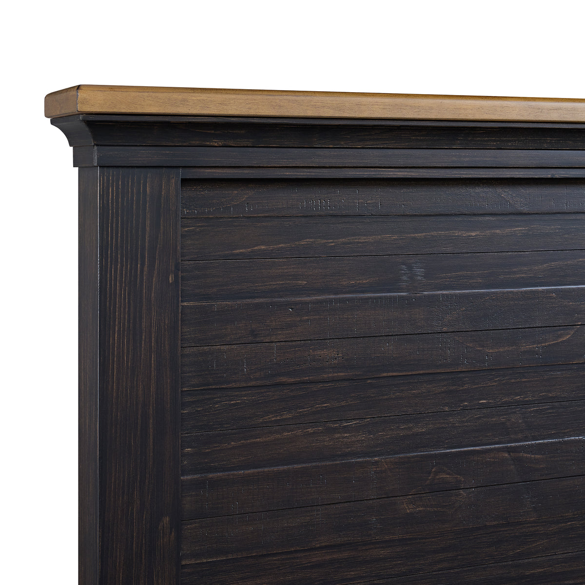 Montrose Storage Bedroom Set in Espresso & Brown