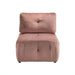 Nahla Modular Chair in Marine Rose - Jack’s Furniture and More (Laredo, TX)