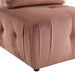 Nahla Modular Chair in Marine Rose - Jack’s Furniture and More (Laredo, TX)