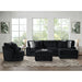 Nightfall RHF Chaise in Grand Cord Black with 2 self Pillows 20" - Jack’s Furniture and More (Laredo, TX)